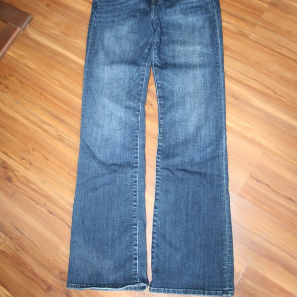 Ladies Abercrombie & Fitch Mid-Rise Boot Cut Jeans - Picture 2 of 5